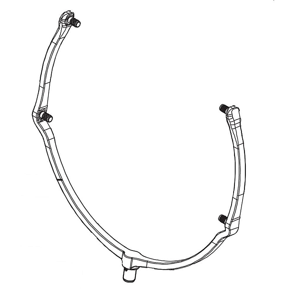 Kenmore Part #mcd64327001, Connector, nozzle | 33.71 x 21.43 x 7.57