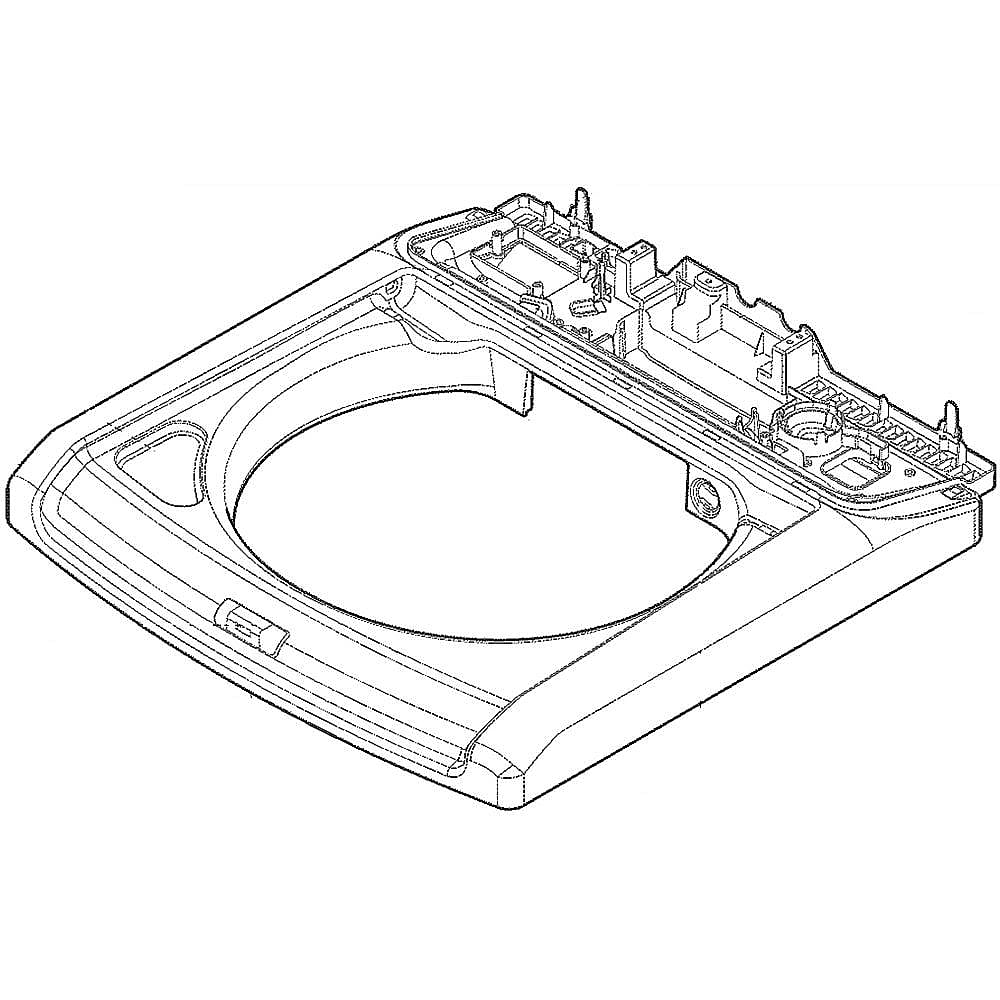 Washer Top Panel (replaces MCK67395505) MCK62185510 parts | Sears 