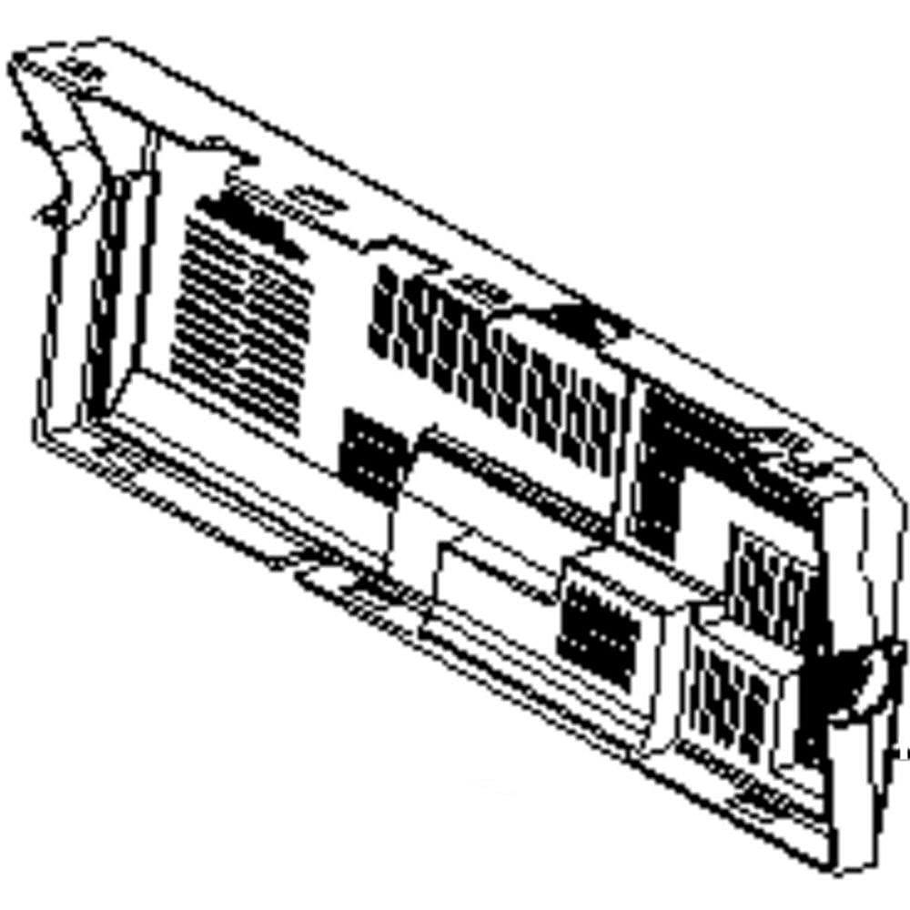 Washer Electronic Control Board Cover