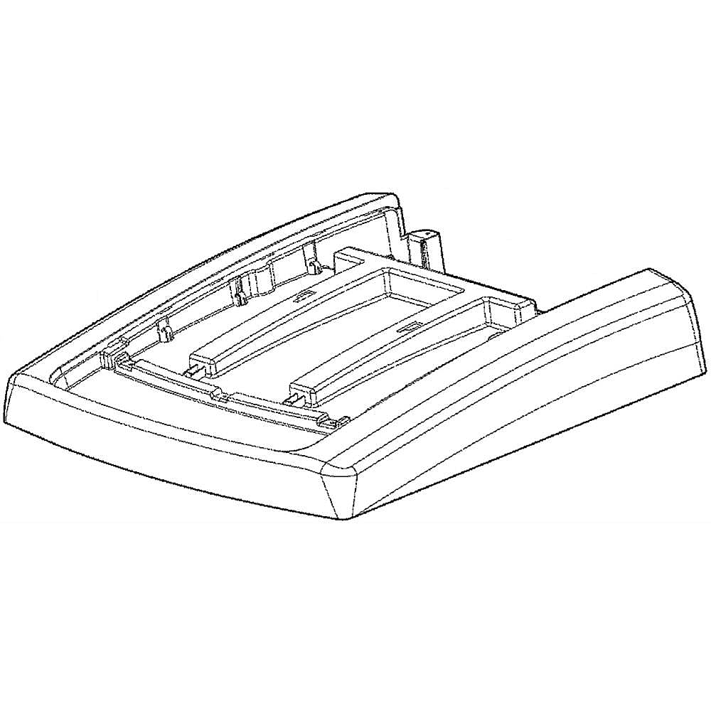 Dryer Top Panel Support Plate