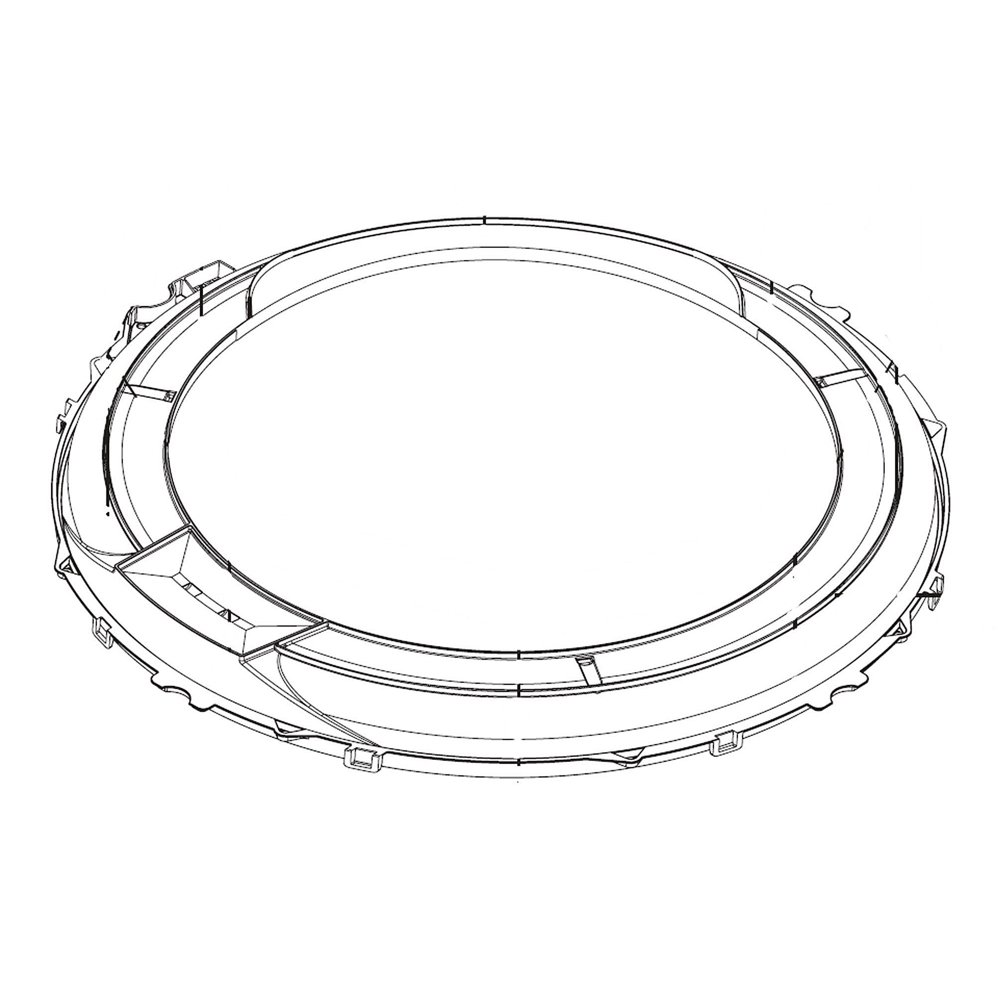 Photo of LG Part #mck70084401, Cover, tub from Repair Parts Direct