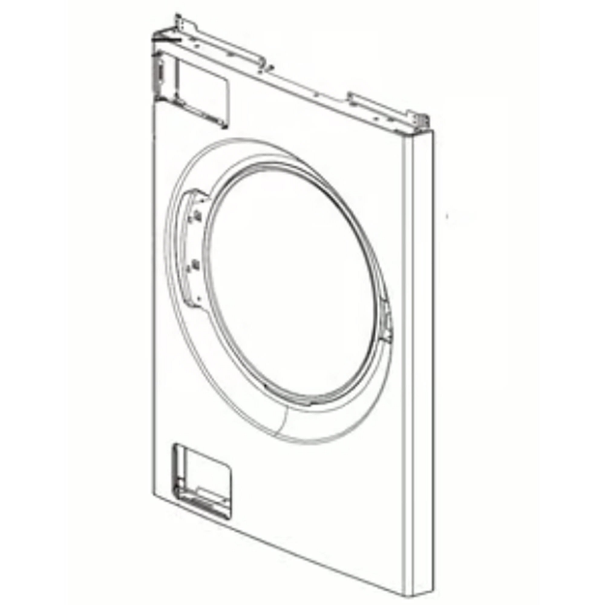 Part #mck71175401, Laundry Center Washer Front Panel