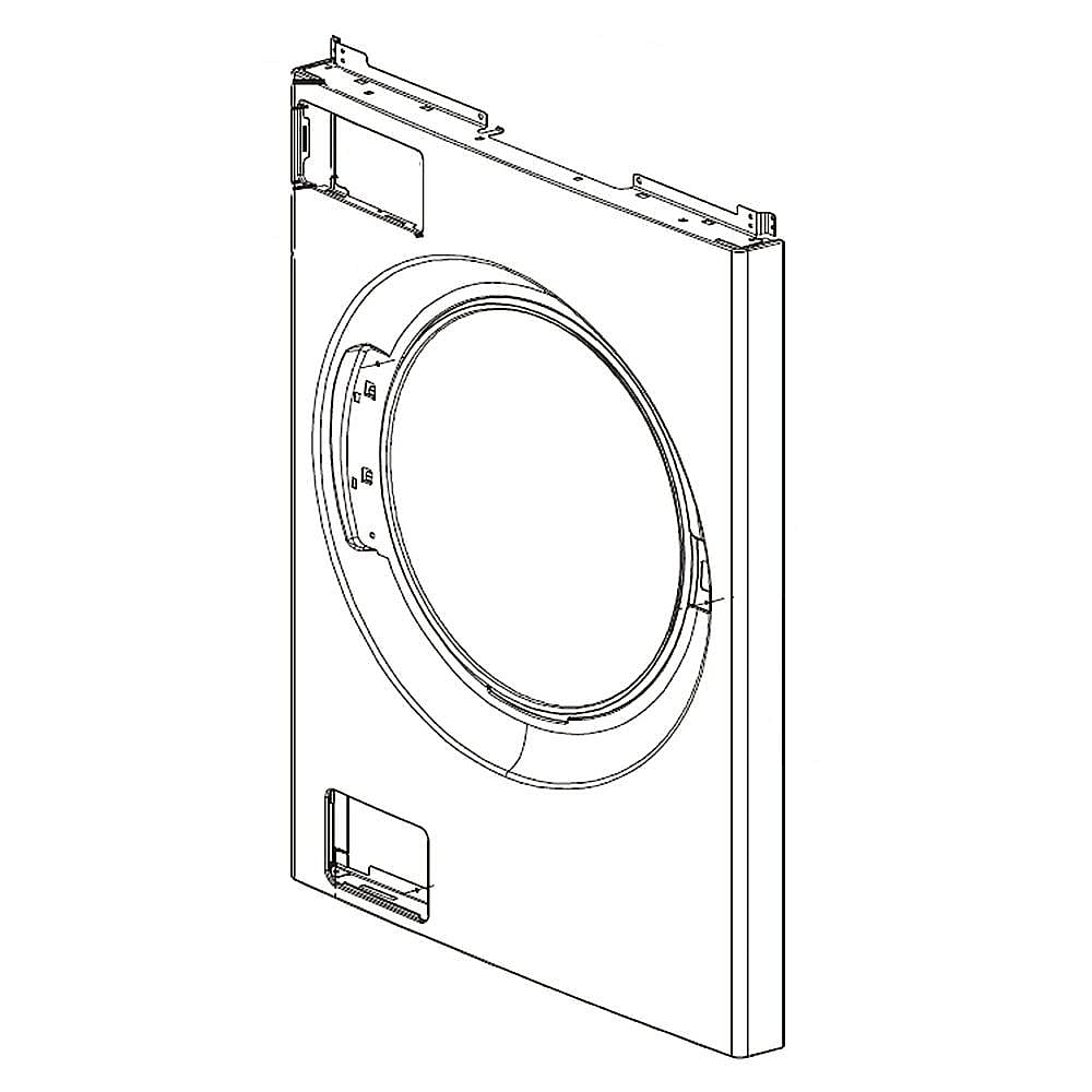 Part #mck71175406, Laundry Center Washer Front Panel