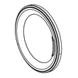 Dryer Door Outer Frame for LG DLEX3370R/00 - Part MDQ58083002