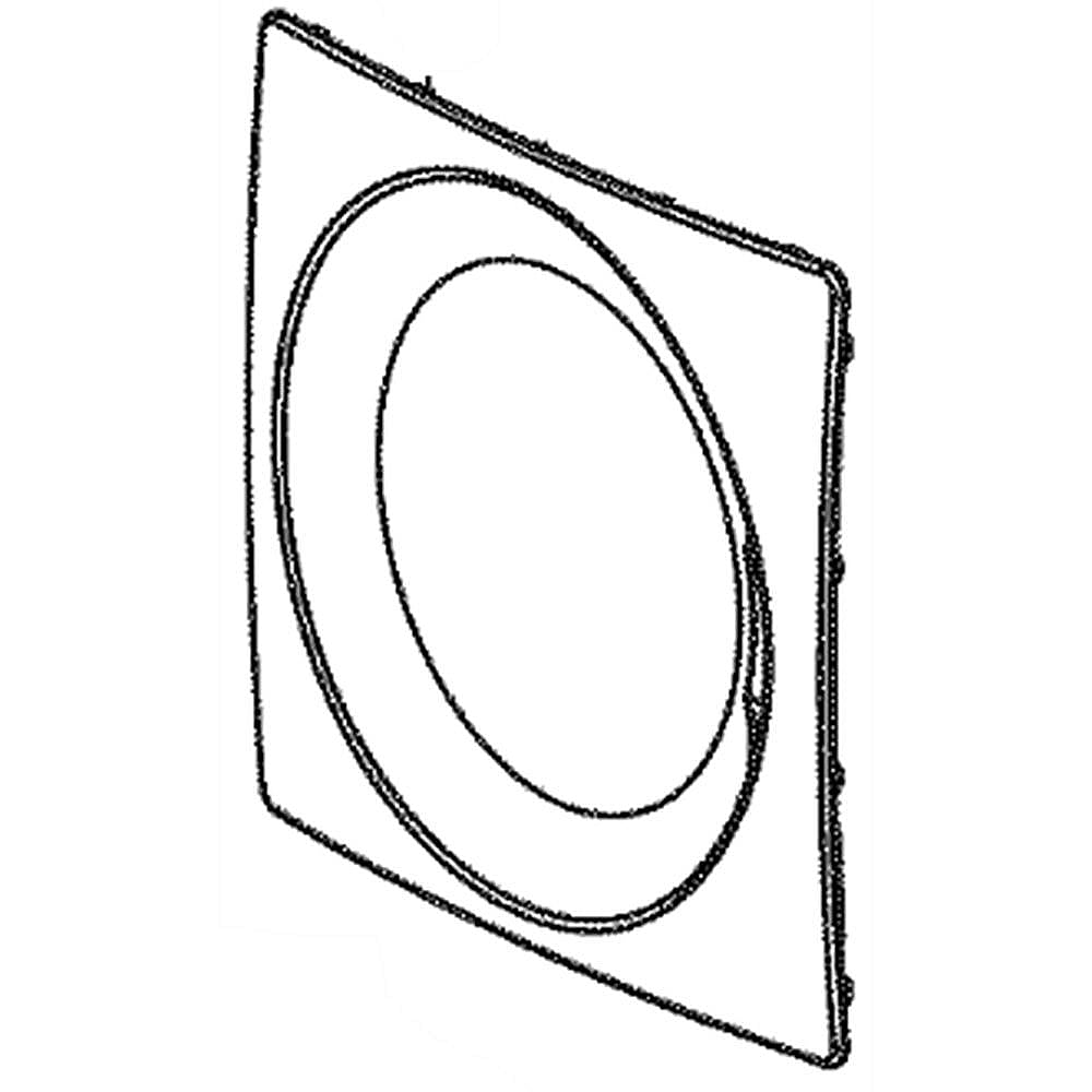 Part #mdq63300301, Dryer Door Outer Frame