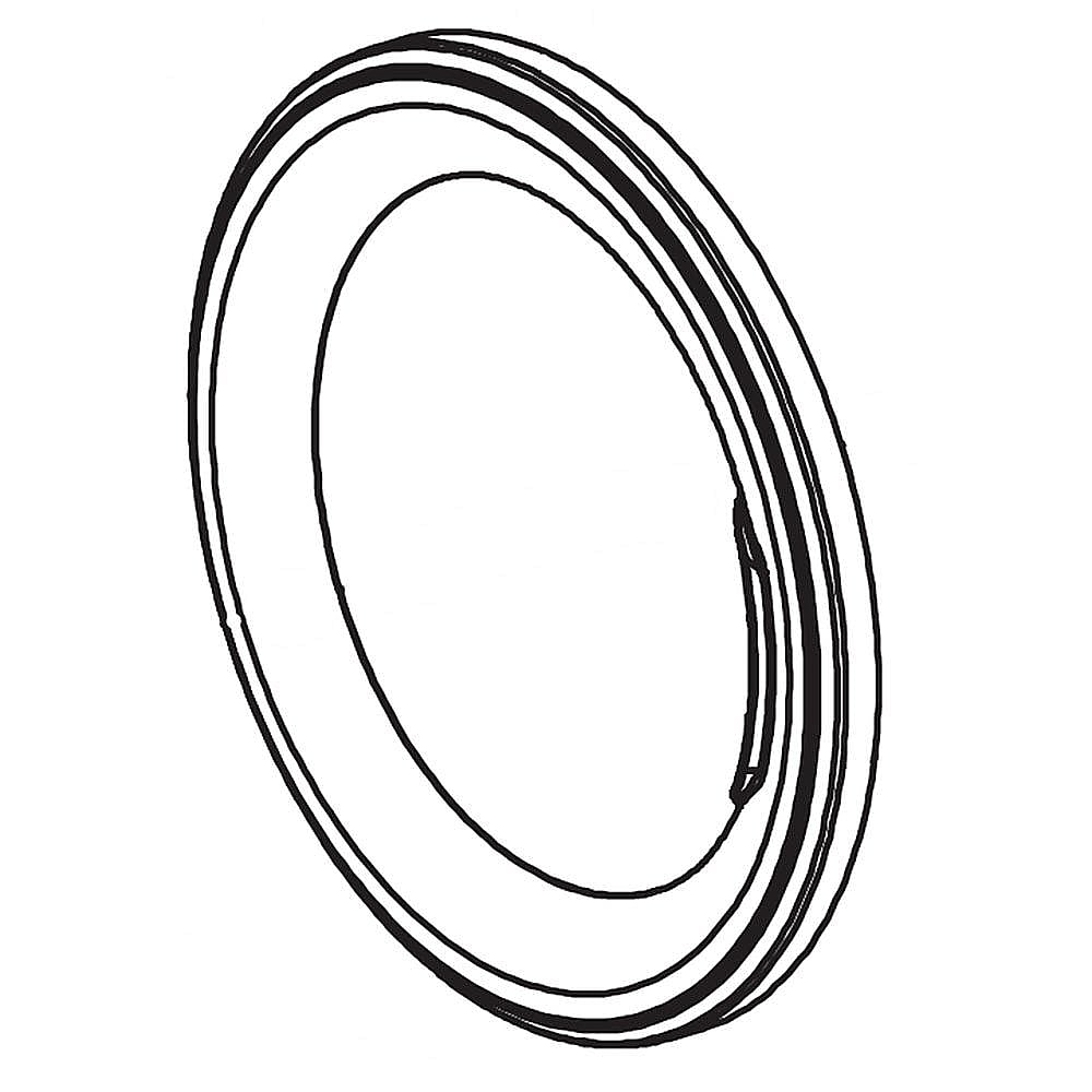 LG Part #mdq66500601, Dryer Door Outer Frame
