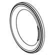 Dryer Door Outer Frame for LG DLE3600V/00 - Part MDQ66500603