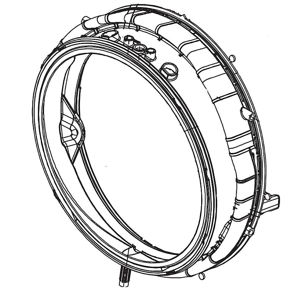 Photo of LG Part #mds66290813, Washer Door Boot from Repair Parts Direct