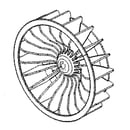 Dryer Blower Wheel MER48344701