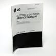 Dryer Service Manual for LG DLE5001W - Part MFL62119914