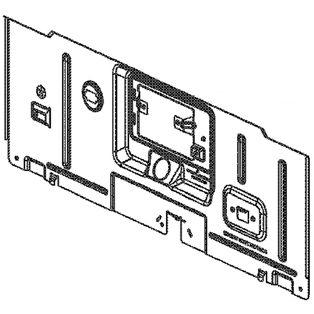 Part #mgc61864801, Dryer Rear Panel