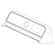 Dryer Control Panel for LG DLE7000W/00 - Part MGC66356001