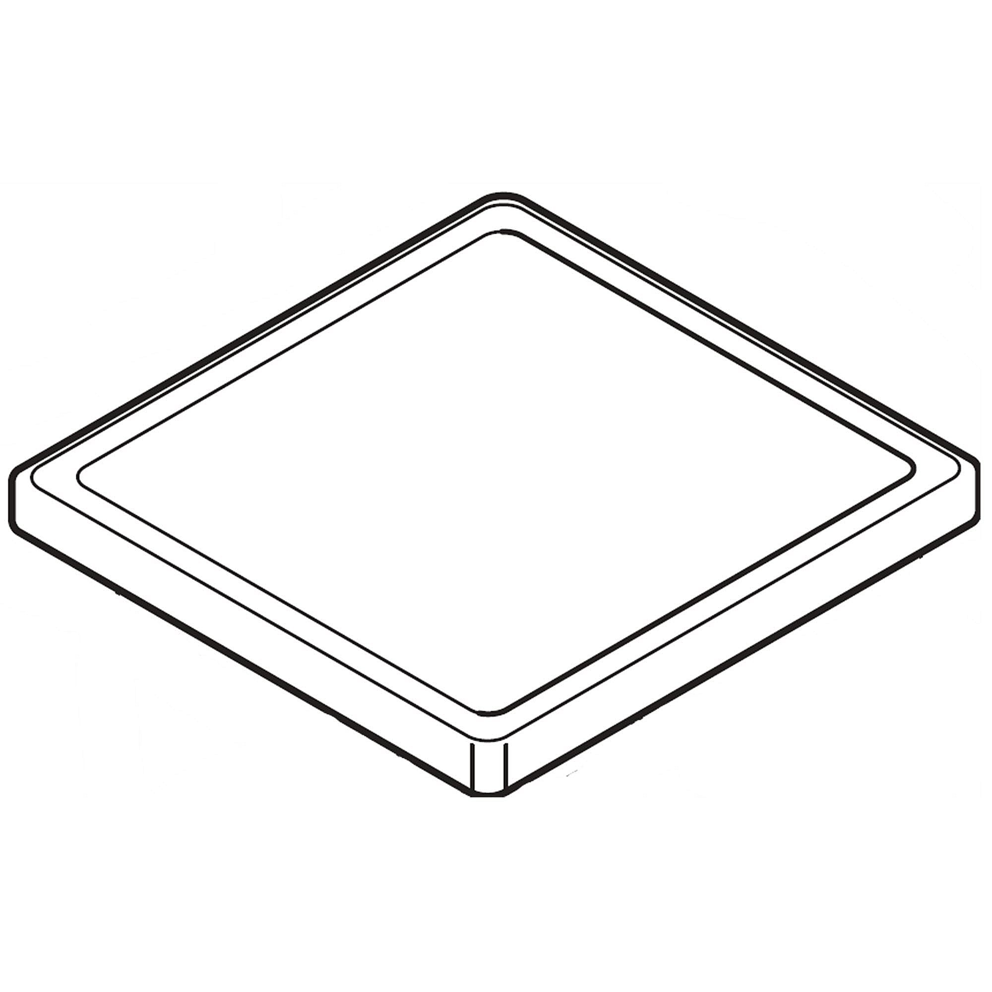 Part #mgj65884803, Plate, top / 37.31 x 30.85 x 8.00