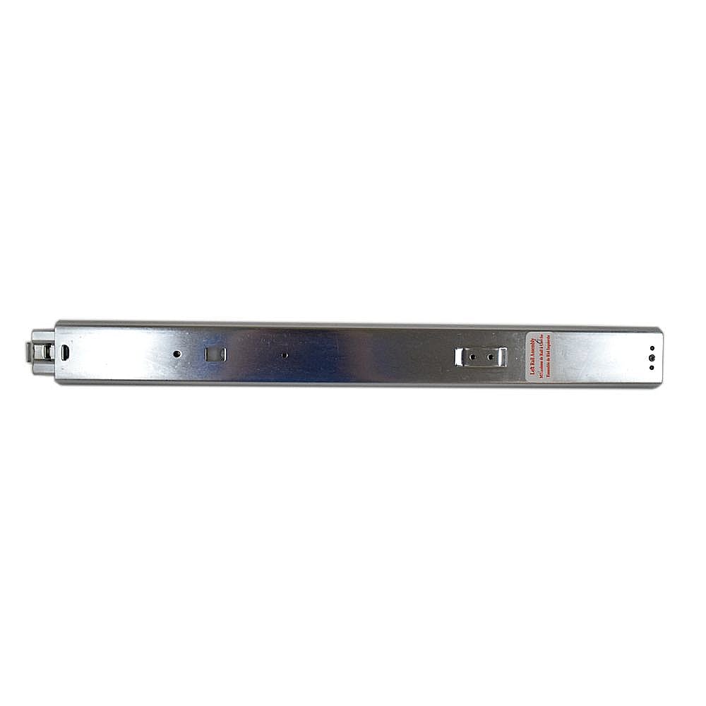 Part #mhs62282401, Laundry Appliance Pedestal Drawer Slide Rail, Left / 26.00 x 7.00 x 7.00