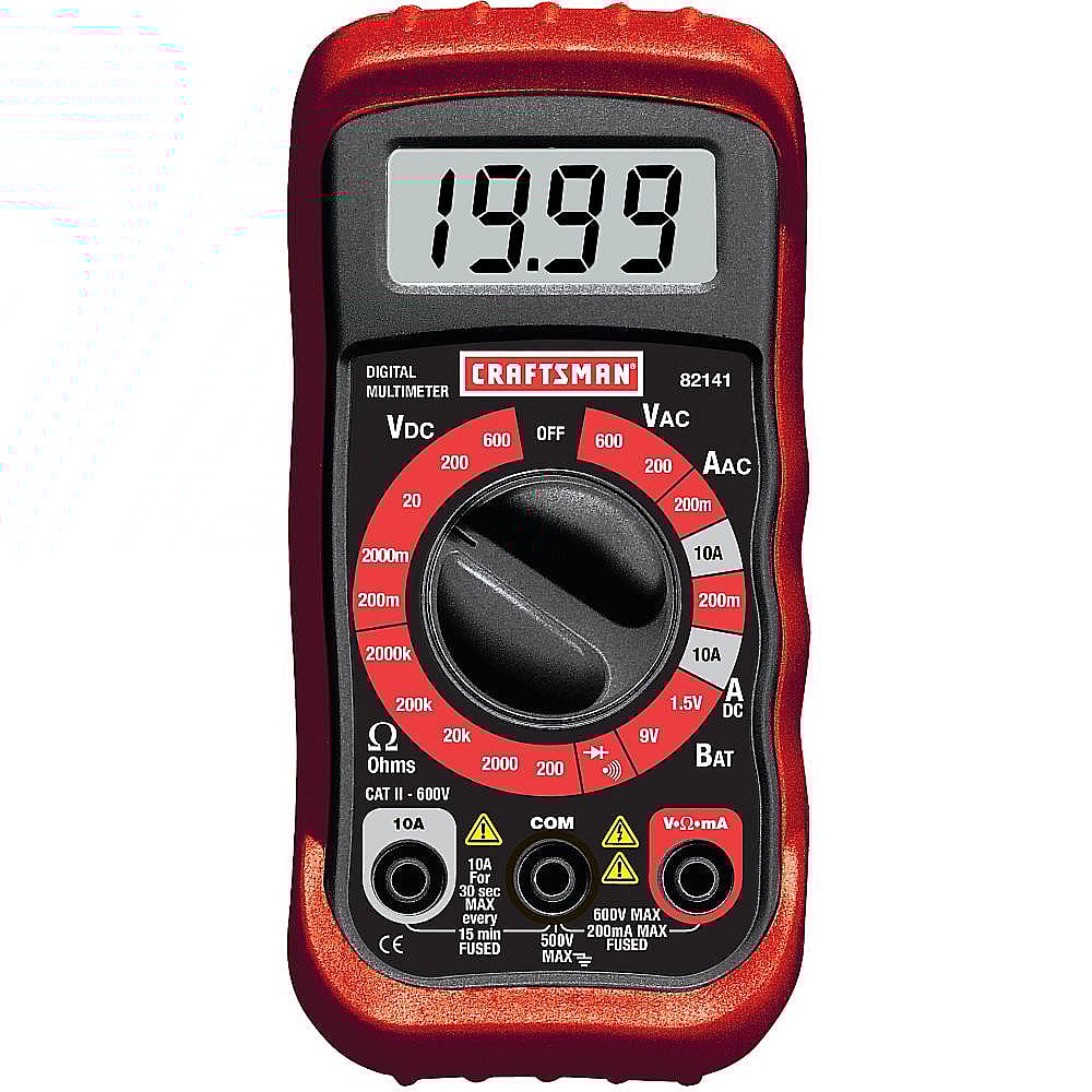 LKB Craftsman Autoranging Multimeter 82029 Manual Ebook Download