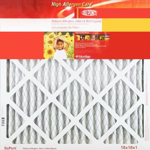 Dupont High-allergen Air Filter, 24 X 24 X 1-in, 4-pack KB24X24X1-4