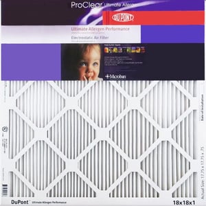 Dupont Proclear Air Filter, 16 X 25 X 1-in, 4-pack KC16X25X1-4