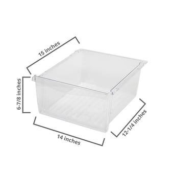 Refrigerator Crisper Drawer Wp67002633 Parts Sears Partsdirect