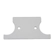 Stop, Door (white) for KitchenAid KBRS19KTBL00 - Part 67003779