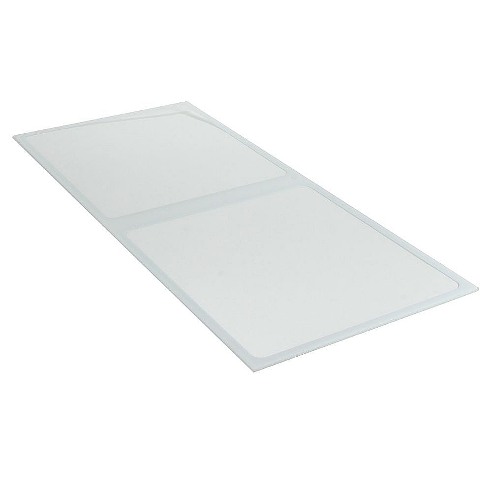 Part #wp67006878, Refrigerator Crisper Drawer Cover Glass Insert (Replaces 67006878) / 35.25 x 27.25 x 0.88