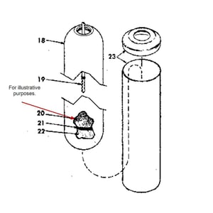 Water Heater Burner Assembly (replaces 100342835) 100346617