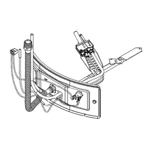 Water Heater Manifold Door Assembly 9008545