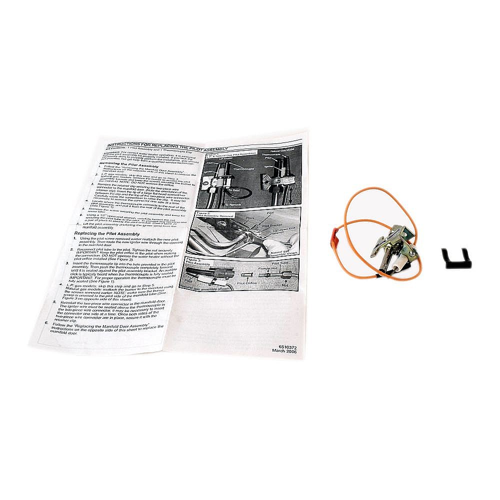 Part #100093756, Water Heater Pilot And Igniter Assembly