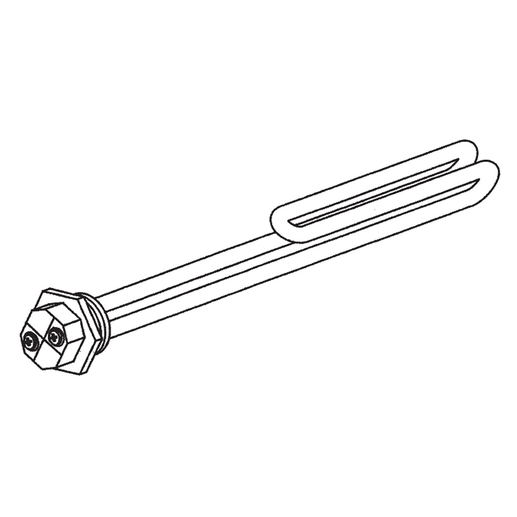 Part #100287290, Water Heater Heating Element (Replaces 9000405015)
