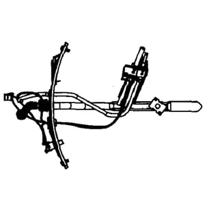 Water Heater Manifold Door And Burner Assembly 6911153