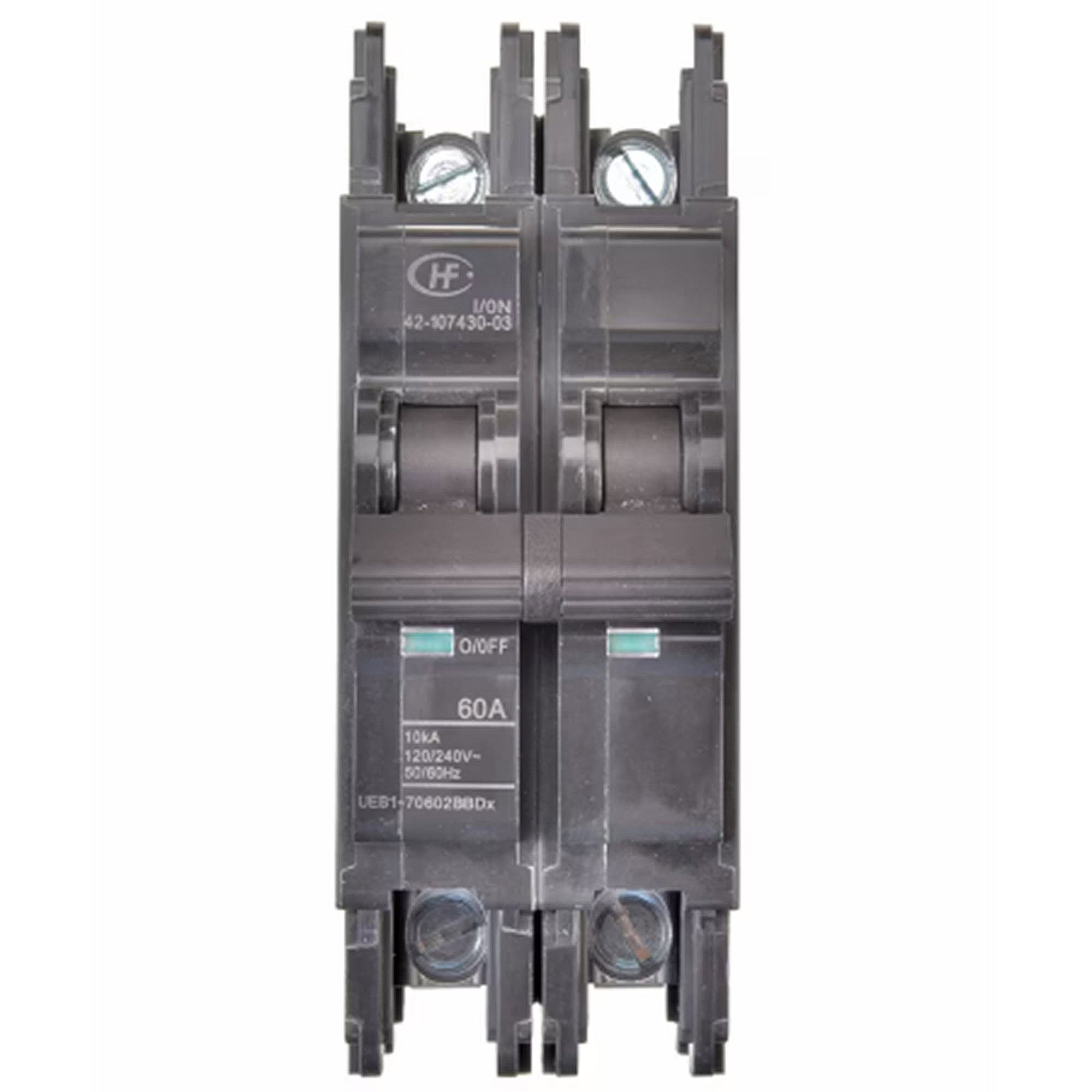 Part #42-107430-03, Rheem 120/240V 60A 2P Circuitbreaker