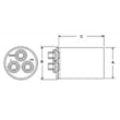 Rheem 40/10/370 Dual Round Run Capac 43-26271-46