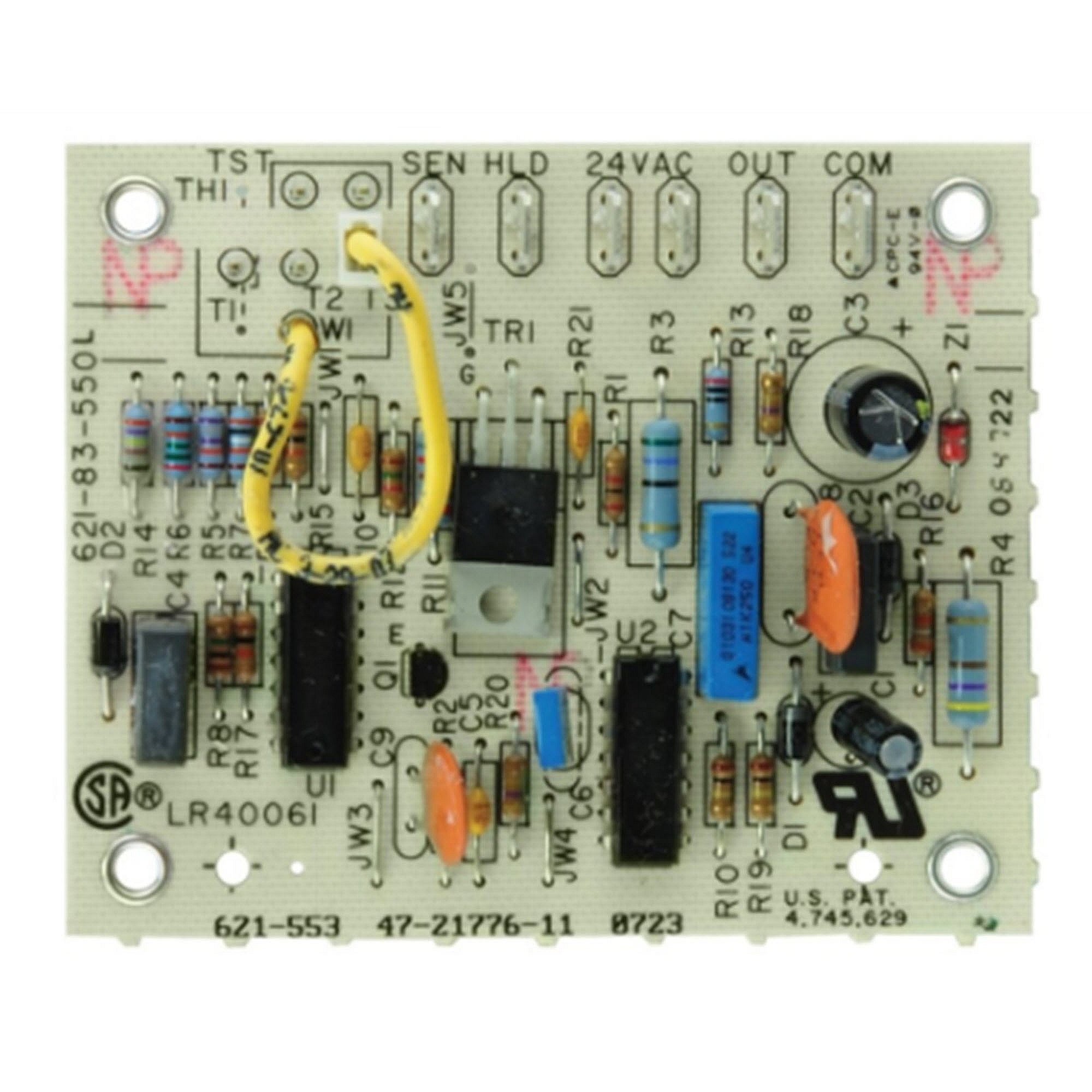 Part #47-21776-11, Rheem Demand Defrost Control Board