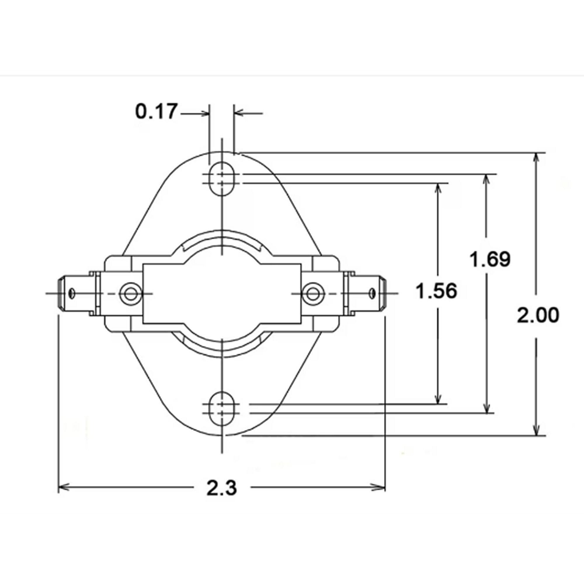 Part #47-25261-13, Rheem Auto Limit Switch 2P