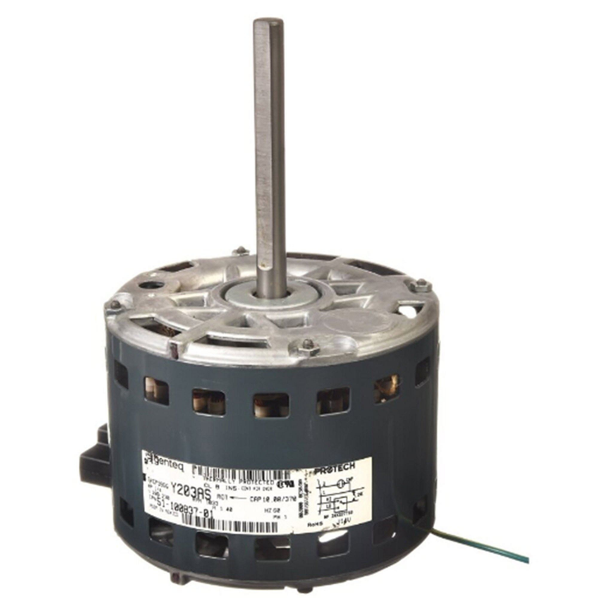 Part #51-100837-01, Rheem 1/4Hp 208-230V 1075Rpm 48 Mtr