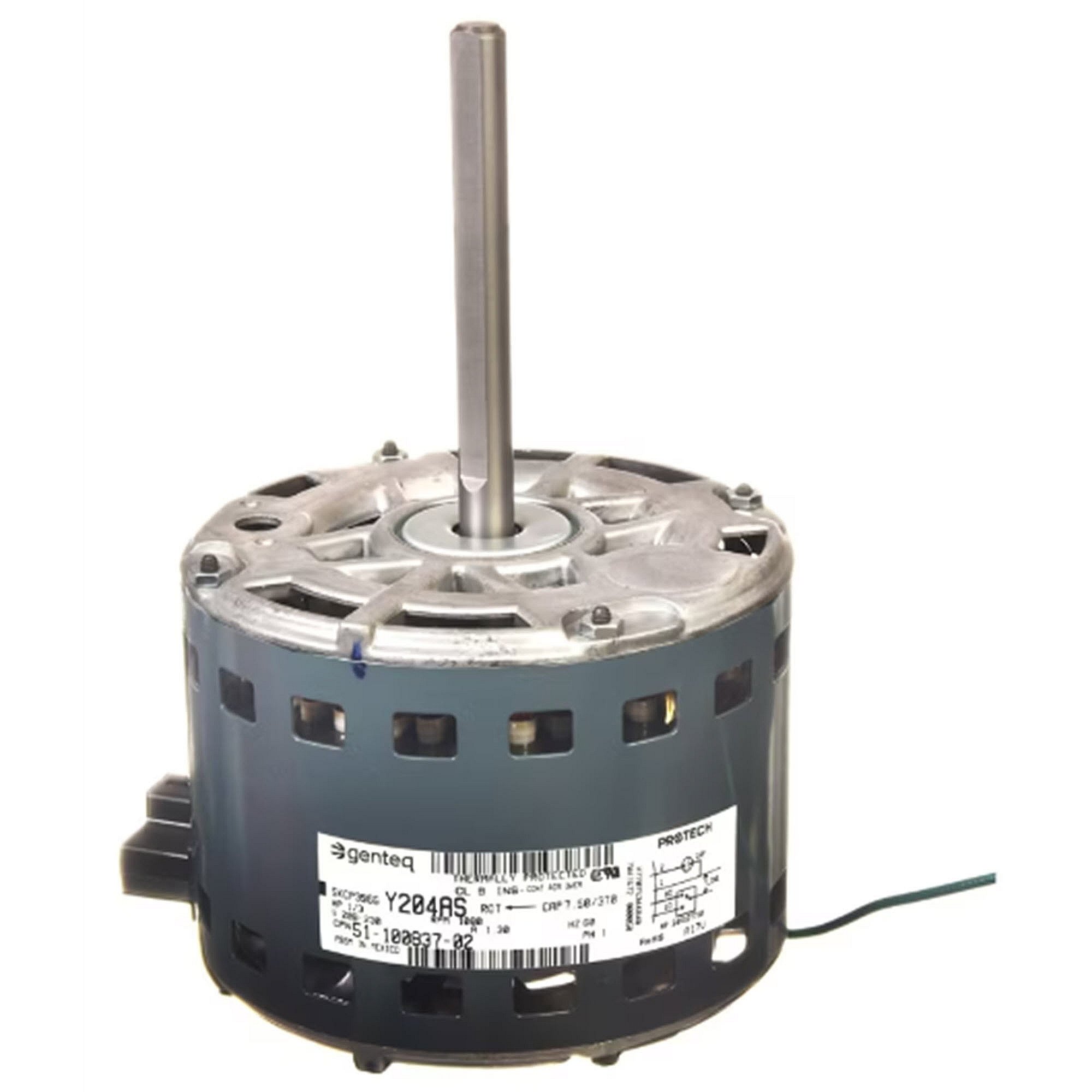 Part #51-100837-02, Rheem 1/3Hp, 208-230/1/60, 1075Rpm 2Sp