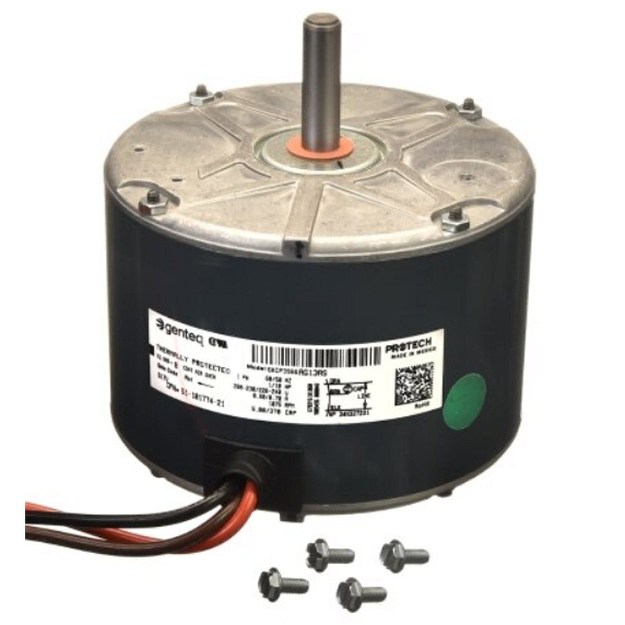 Part #51-101774-21, Rheem 1/10Hp 208-230V1Ph 1075Rpm Mtr