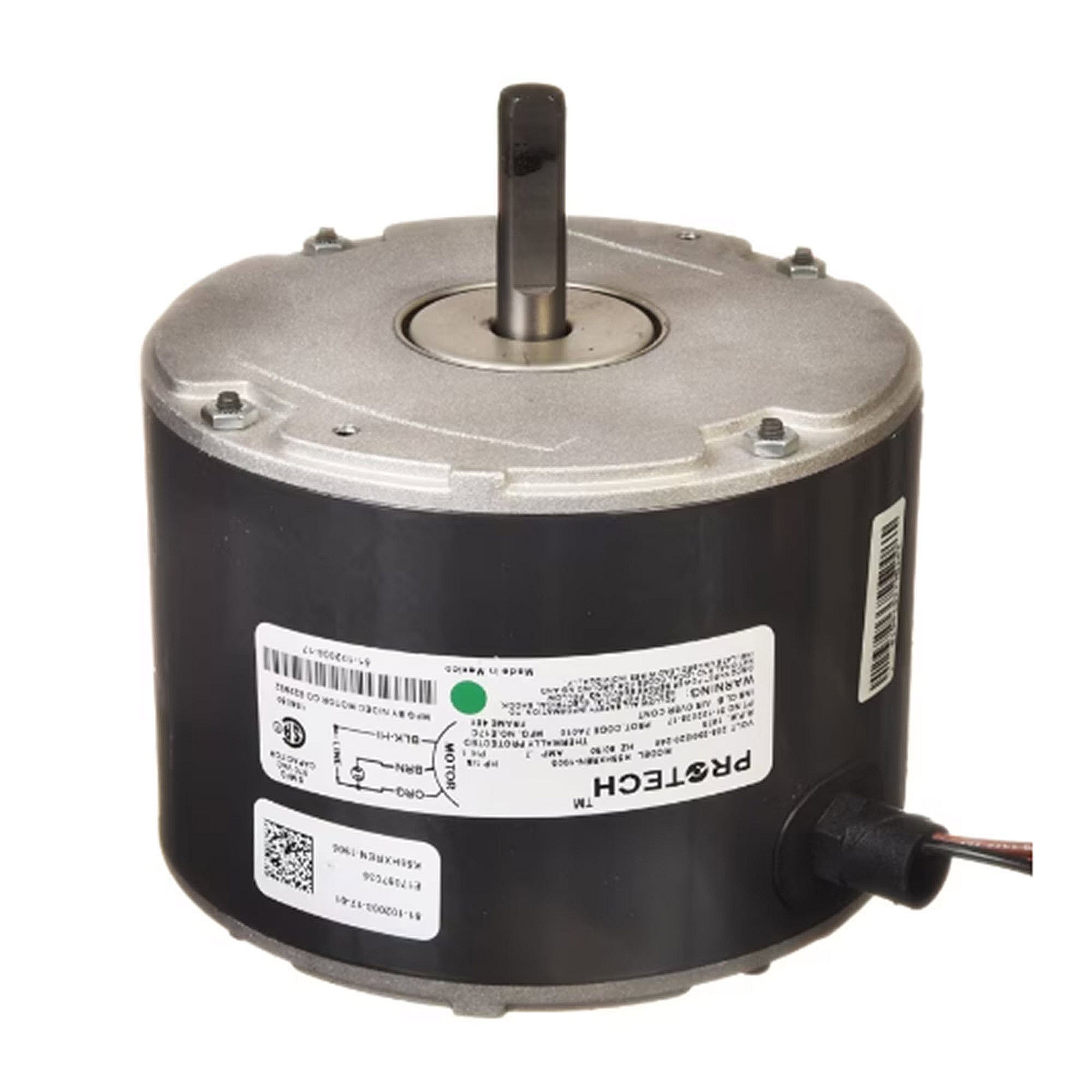 Part #51-102008-17, Rheem 1/8Hp 208-230V 1075Rpm Condmtr