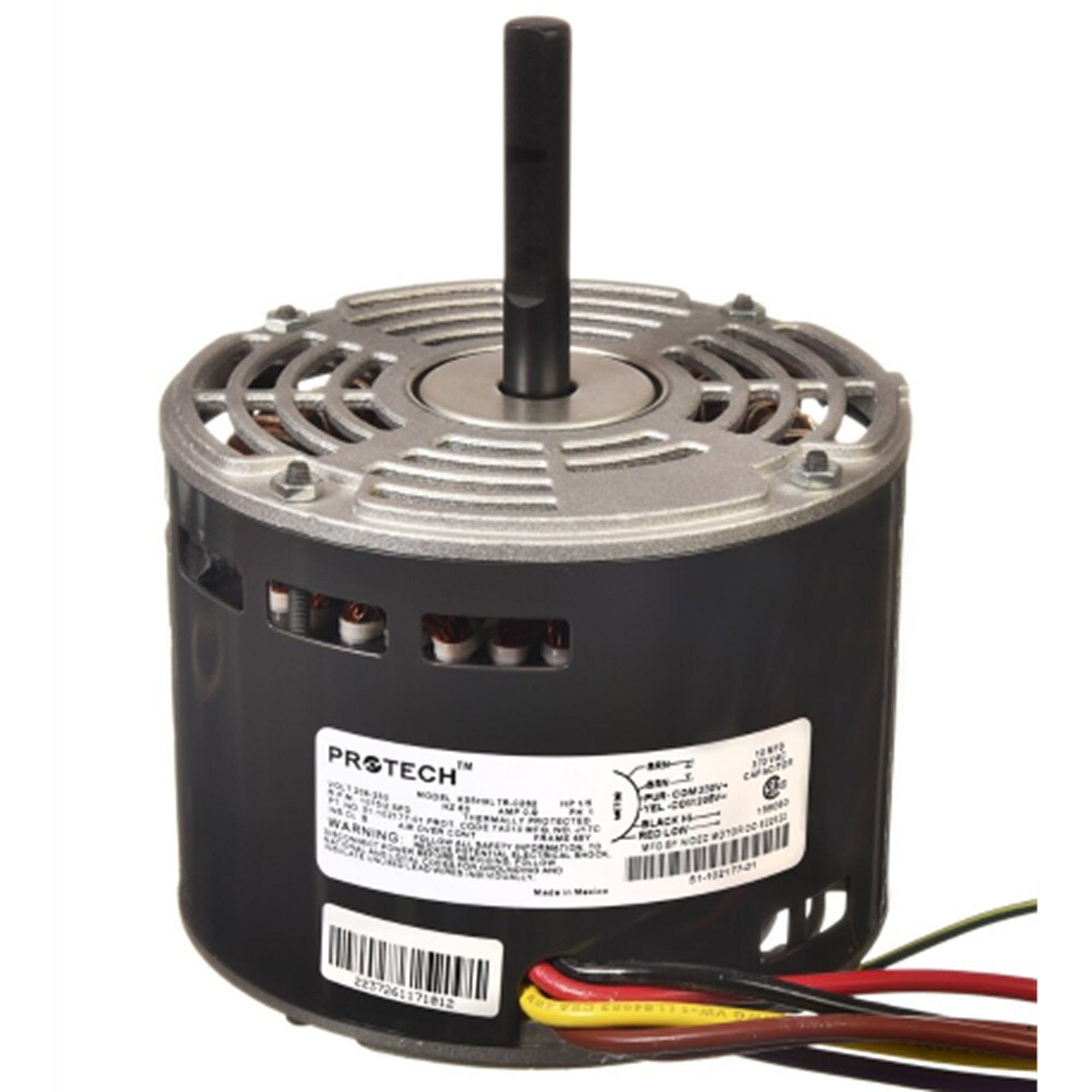 Part #51-102177-01, Rheem 208-230V1Ph 1/5Hp 1075Rpm 2Spd