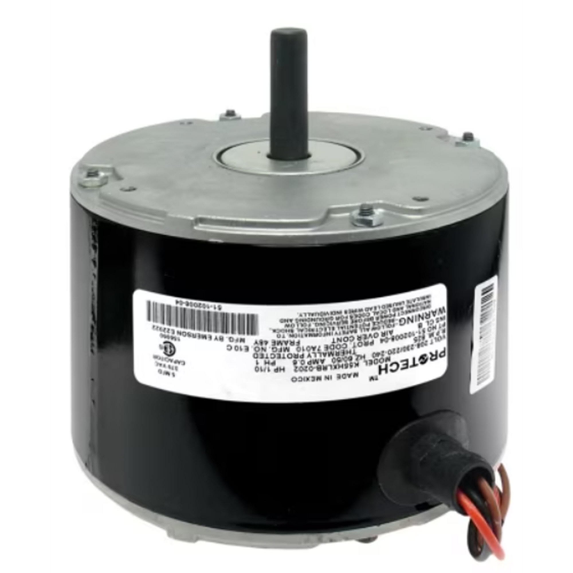 Part #51-102500-05, Rheem 1/10Hp 208-230V 825Rpm 1Sp Mtr