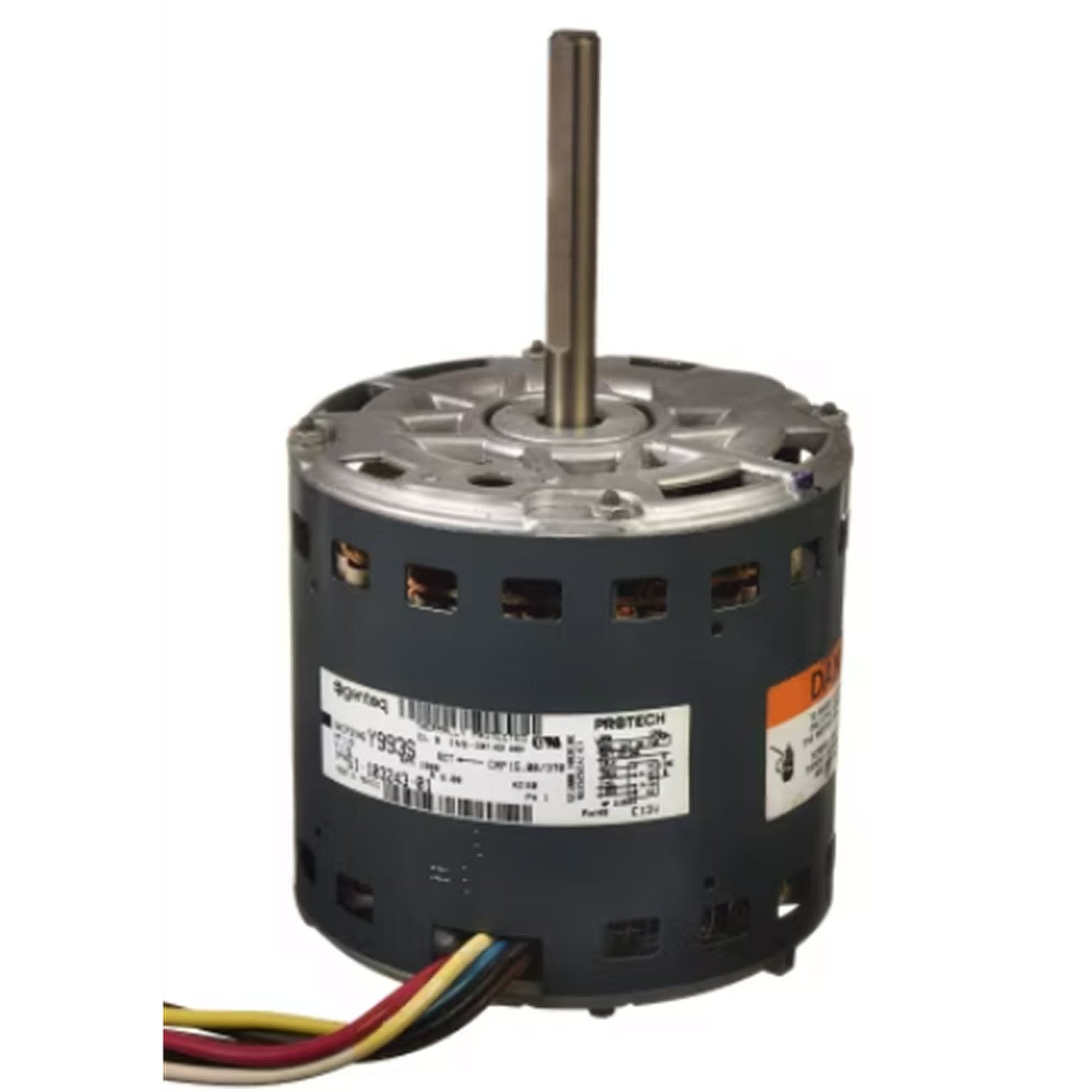 Part #51-103243-01, Rheem 115V 1/2Hp 1000Rpm 4Spd Motor