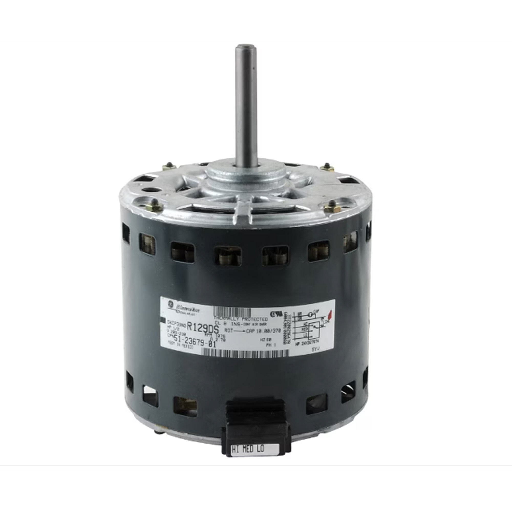 Part #51-23679-01, Rheem 1/2Hp 208-230V 1075Rpm 48 Mtr