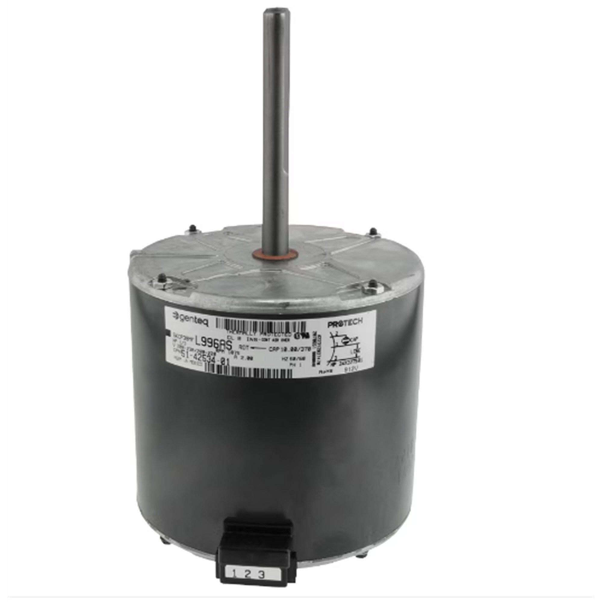 Part #51-42534-01, Rheem 1/3Hp 208/230V 1075Rpm Motor