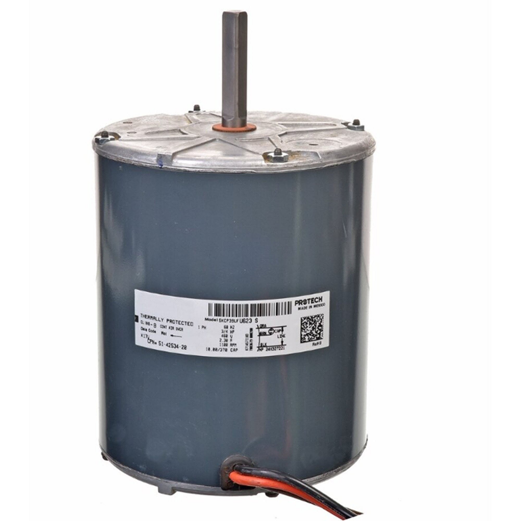 Part #51-42534-20, Rheem 460V1Ph 3/4Hp 1100Rpm Motor