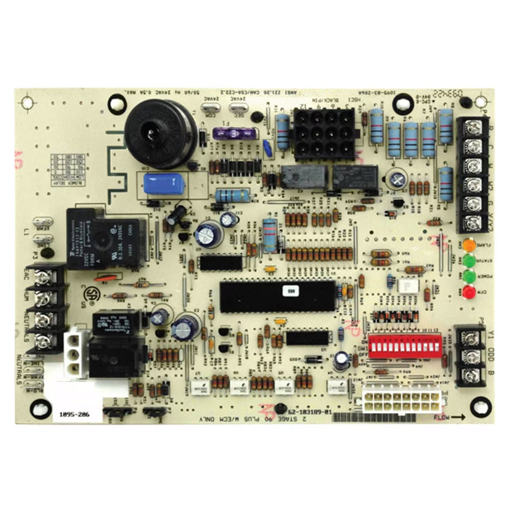 Part #62-103189-01, Rheem Integrated Furnace Control