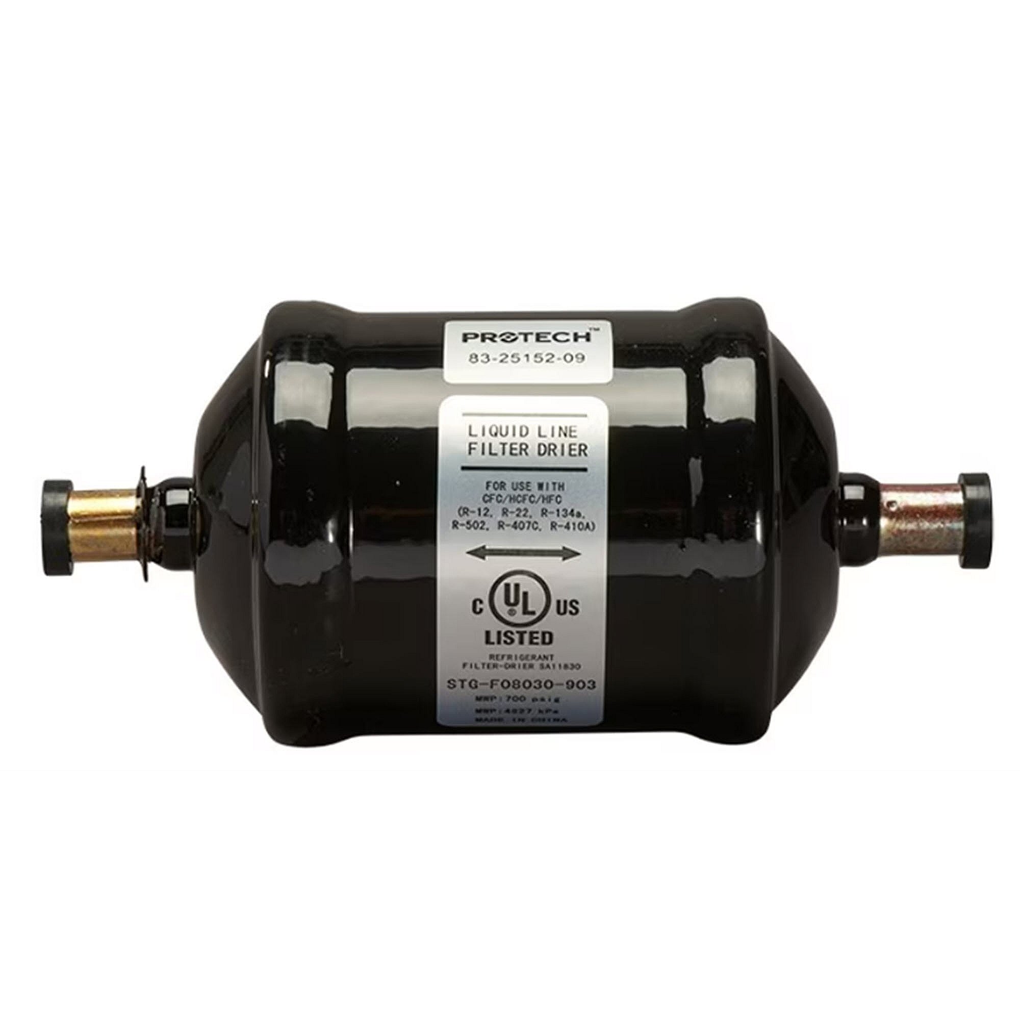 Part #83-25152-09, Rheem 3/8 Liquid Line Filter Drier