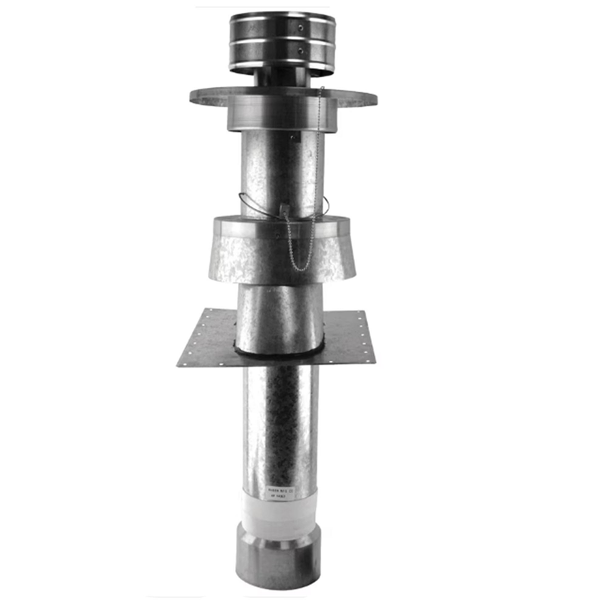 Part #ap14363C-4, Rheem Roof Jack - Vertical Co-Axial
