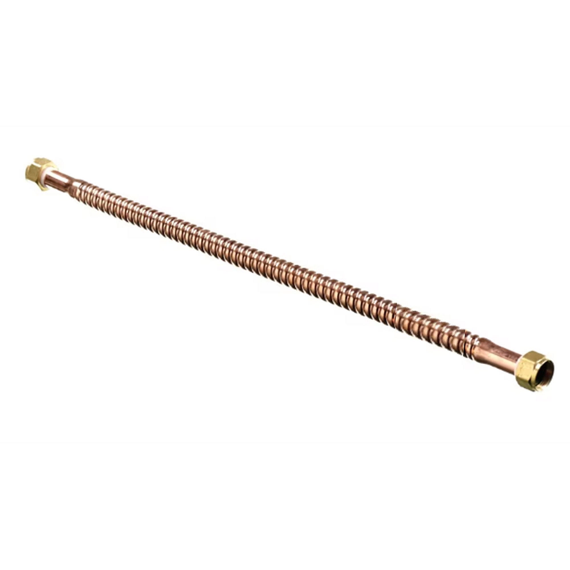 Part #efwc-034C-1010-24, Rheem Flex Connector Cu 3/4 Fnptx24