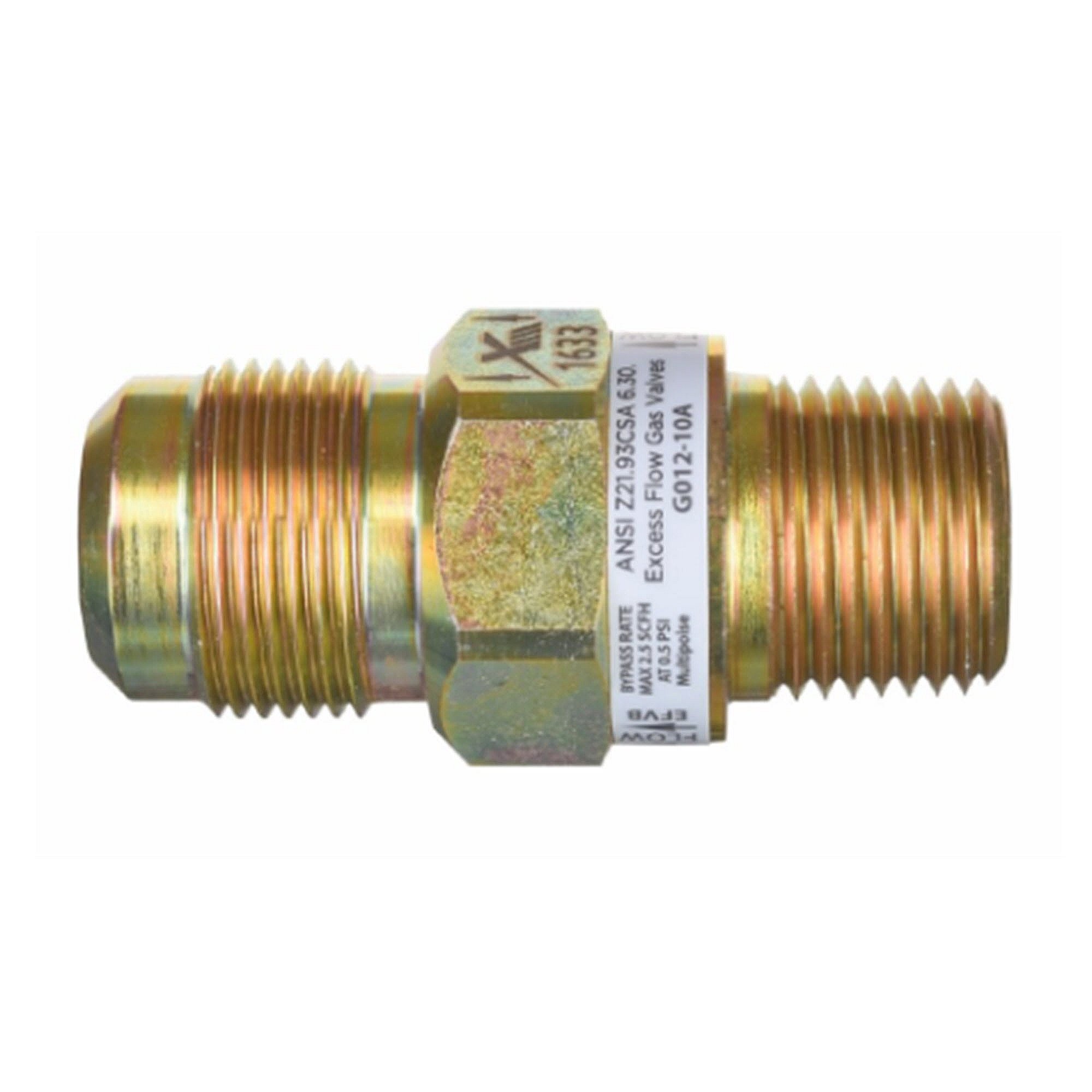 Part #g012-10A, Rheem 5/8 Od Flare X 1/2 Mip