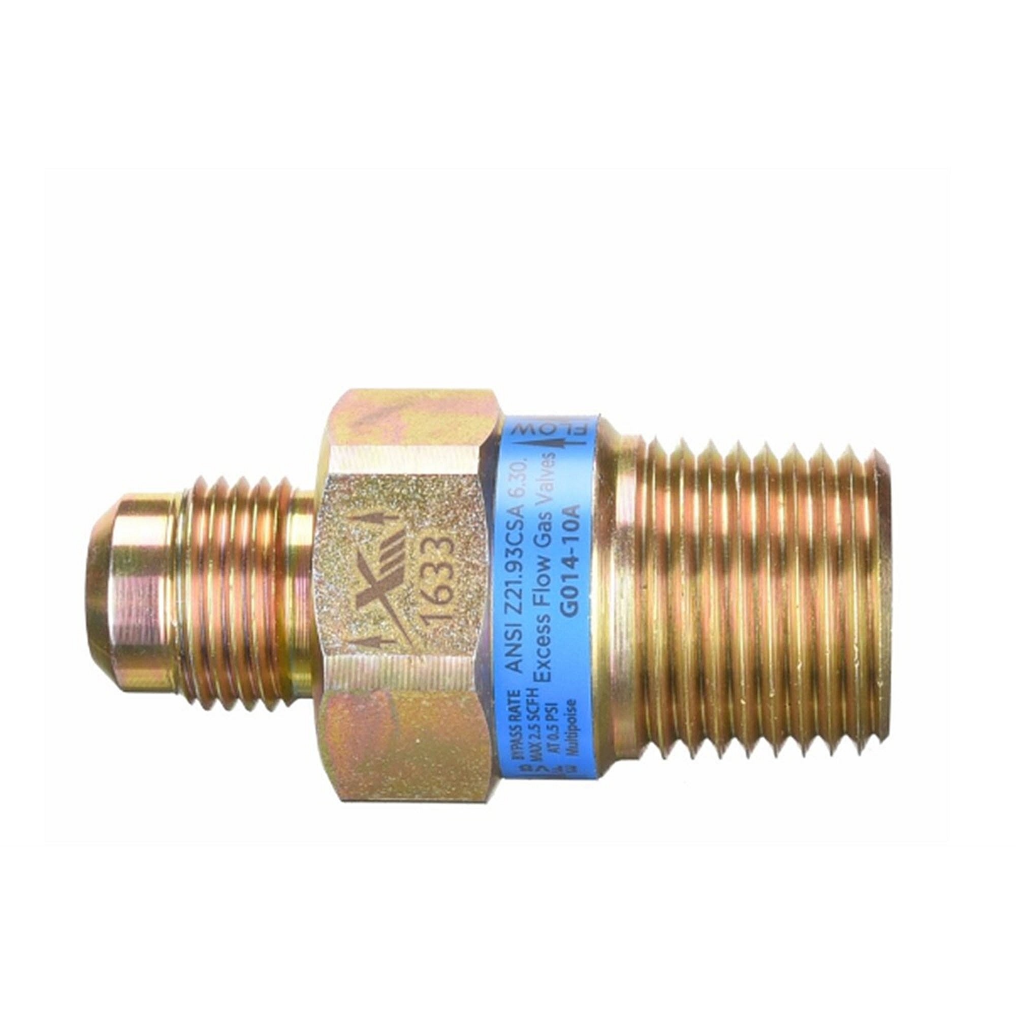 Part #g014-10A, Rheem 3/8 Od Flare X 1/2 Mip