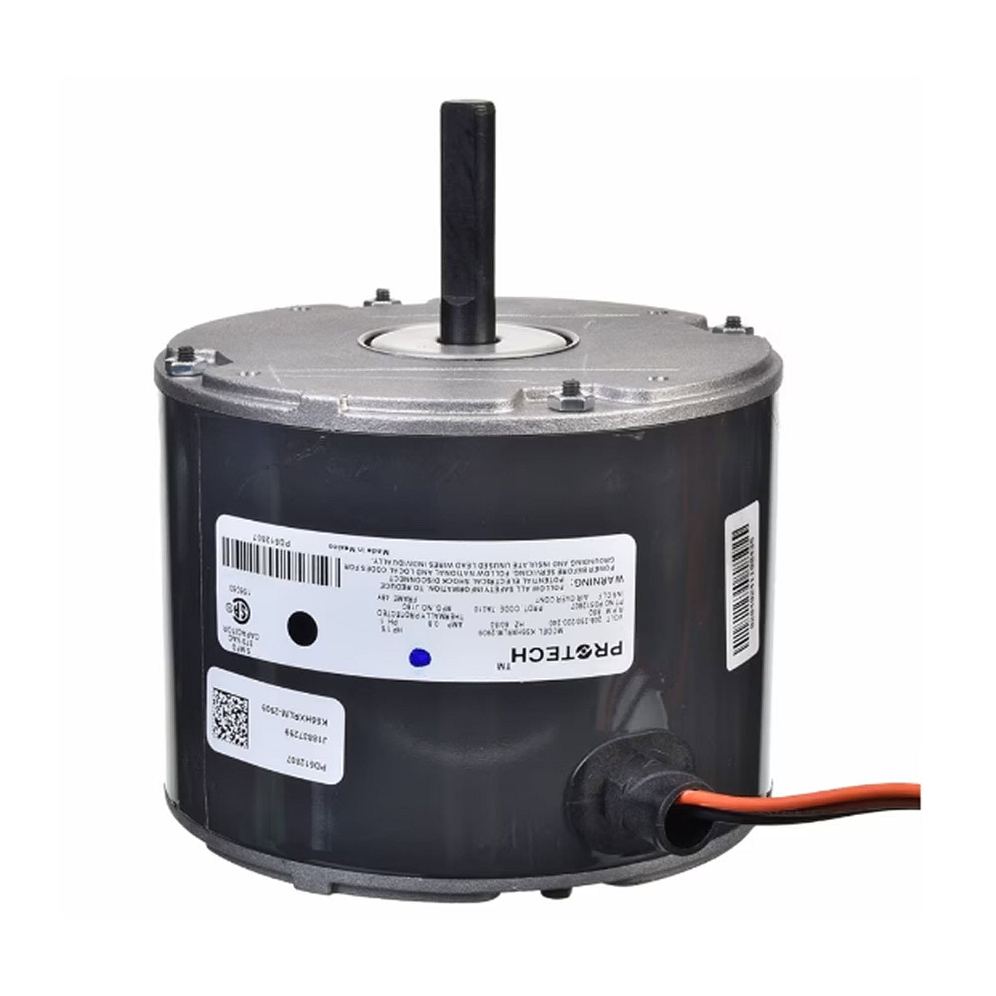 Part #pd512807, Rheem 1/6Hp 208-230V 825Rpm 1Spd Mtr